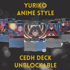 Yuriko CEDH Proxy Anime Commander Deck