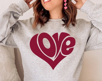 Heart SVG, Love Svg, Valentine's Day Svg, Valentines Png, Love PNG, Heart Svg, Valentine Shirt Svg, Svg Files, Cricut, Silhouette Cut Files