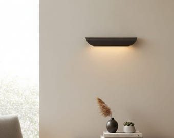 Handmade Brass Picture Light Wall Sconce: Mid-Century Modern Art Decor