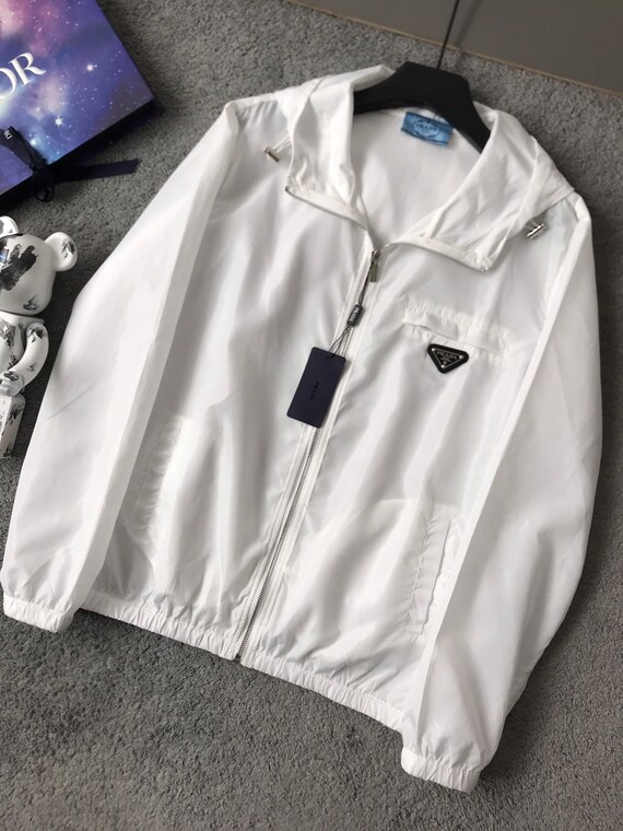 PRADA13ssバイカラーブルゾン ジャケット PRADAコート Dior 公式の