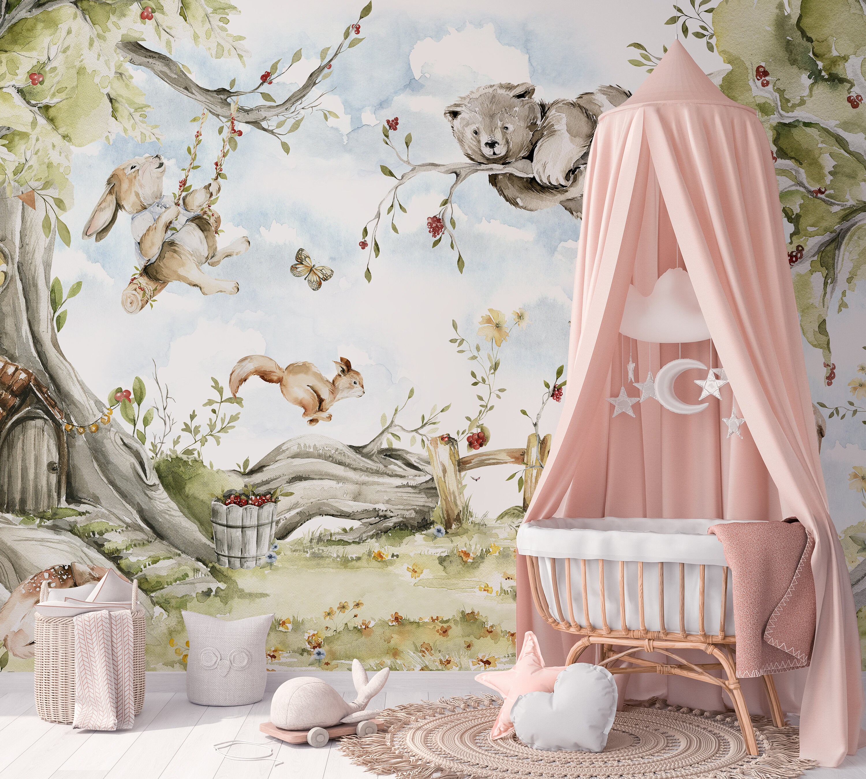Magic Tree Wall Decal - Etsy