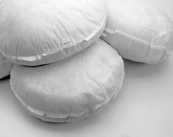Hollow Fiber Cushion Pads Insert Filler Scatter 22" Round Pack of 2