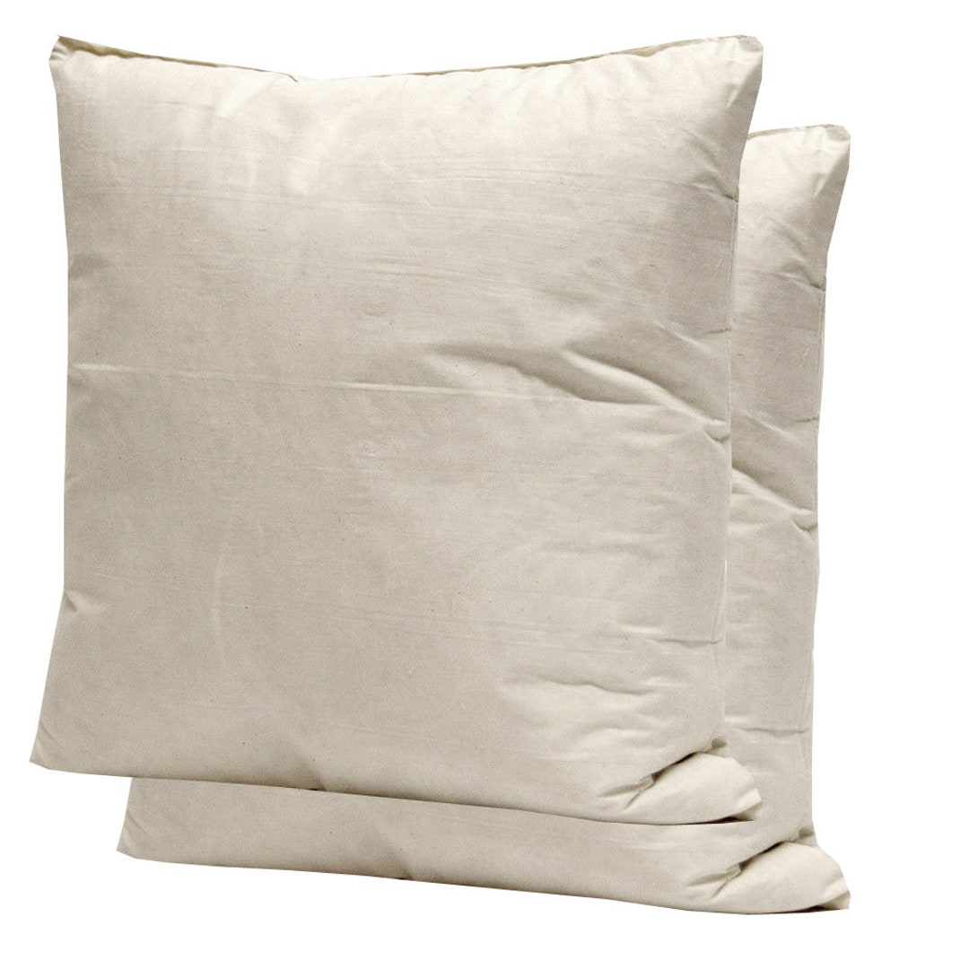 Set of Duck Feather Cushion Pads Filled Filled Inners Inserts Fillers Scatters