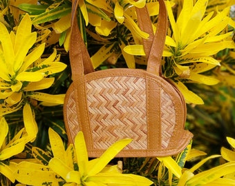 Bamboe handtas voor dames