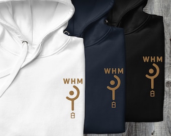 White Mage Embroidered Hoodie | Fantasy RPG Gamer Gift