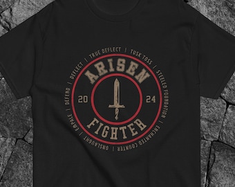 Arisen Fighter T-Shirt | Dragon's Dogma 2 Gaming Fan Art Unisex Tee