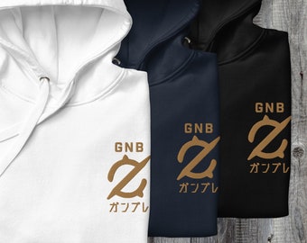 Gunbreaker GNB Embroidered Hoodie | Fantasy MMORPG Gamer Gift