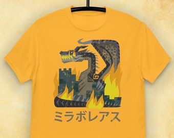 Fatalis Monster Kanji T-Shirt | Gamer Geek Gift
