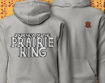 Journey of the Prairie King Embroidered Hoodie | Stardew Valley Gaming Fan Art Unisex Merch