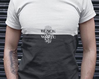 Black & White T-Shirt | Retro God Game Fan Merch
