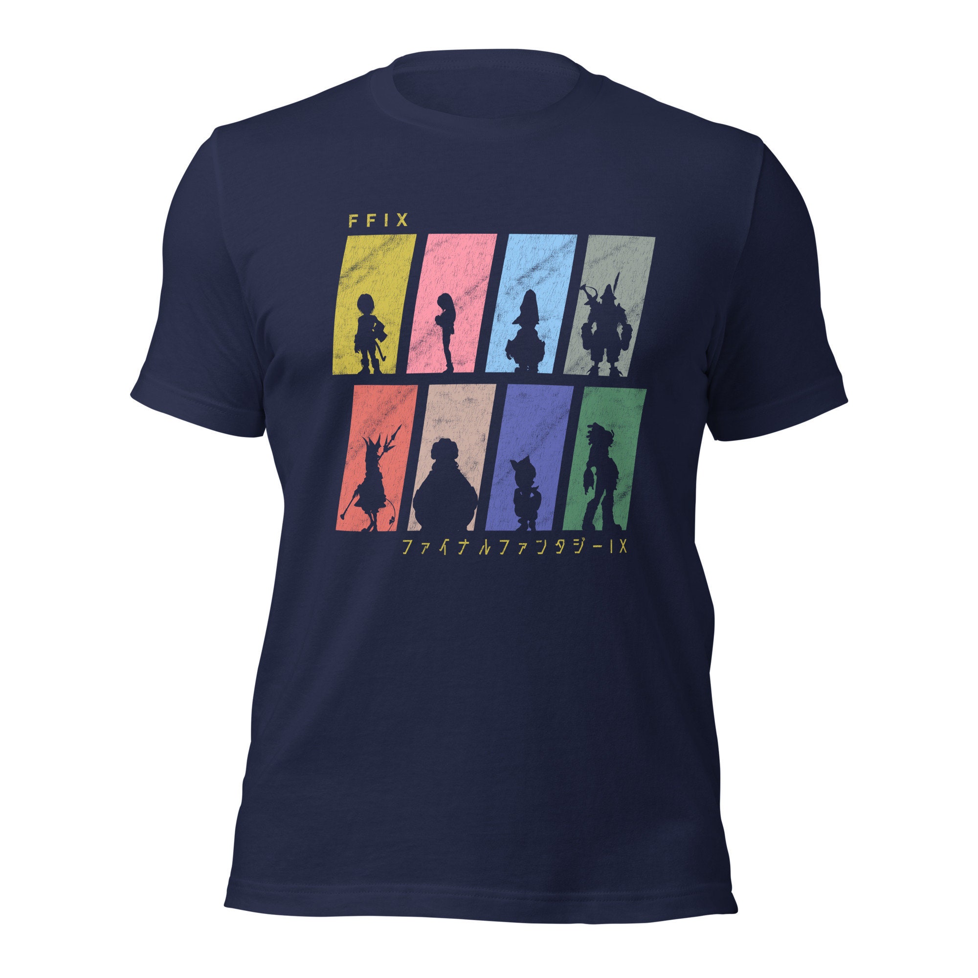 FFIX Silhouettes T-shirt | Fantasy Gaming Character