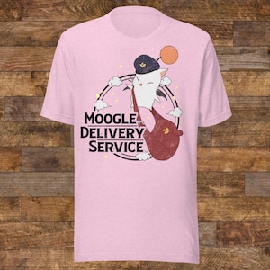 Moogle Delivery Service Tee | Final Fantasy Fan Art Game Merch