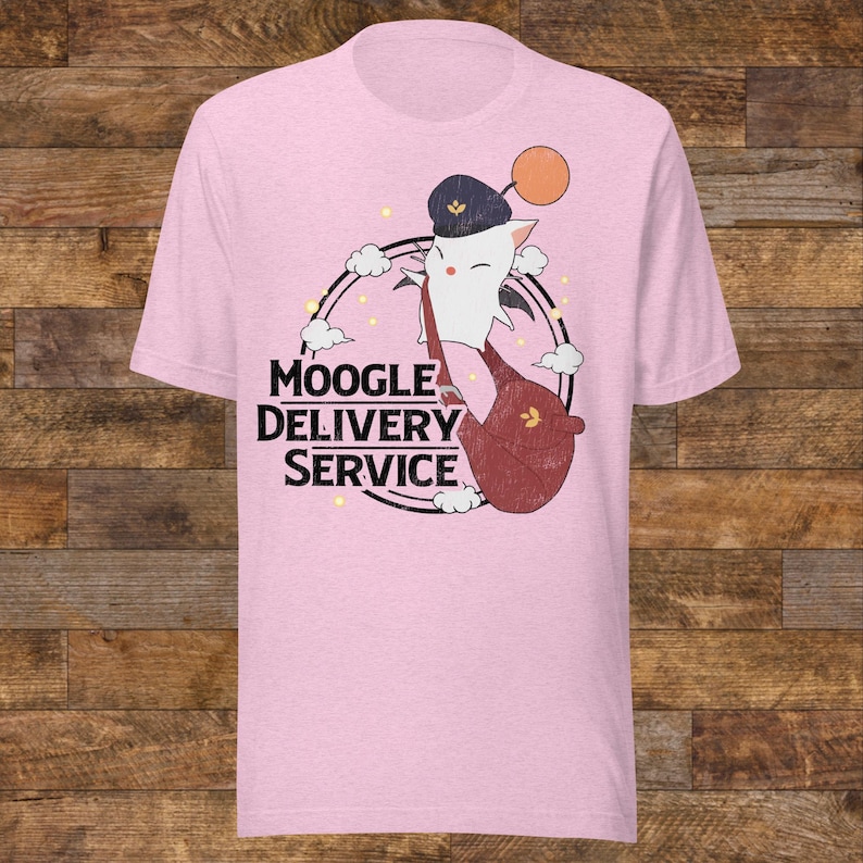 Moogle Delivery Service Tee | Final Fantasy Fan Art Game Merch