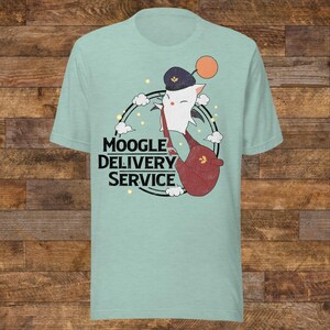 Moogle Delivery Service Tee | Final Fantasy Fan Art Game Merch