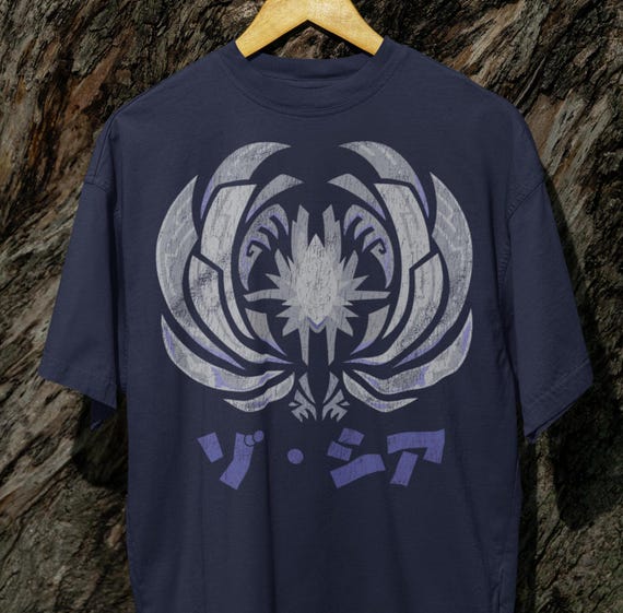Zoh Shia T-Shirt | Monster Hunter Wilds Japanese Fan Art Unisex Cotton Gaming Merch