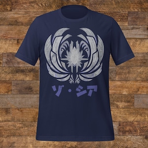 Zoh Shia T-Shirt | Monster Hunter Wilds Japanese Fan Art Unisex Gaming Merch