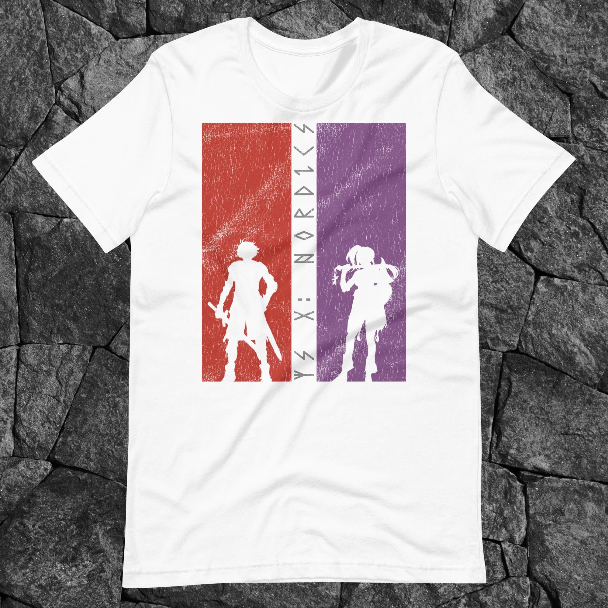 大学 割引 Gaming JRPG | Tee Silhouettes Nordics X Ys Fan T Merch Art メンズウェア