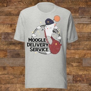 Moogle Delivery Service Tee | Final Fantasy Fan Art Game Merch