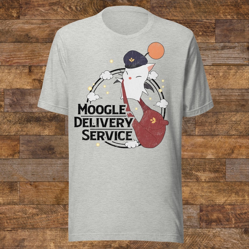 Moogle Delivery Service Tee | Final Fantasy Fan Art Game Merch