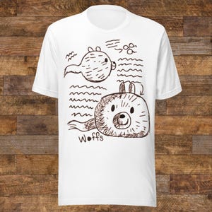 Hilda Woffs Tee | Graphic Novel Netflix Cartoon Series Fan Art