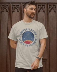 Starfield - For All Into The Starfield Short Sleeved T-shirt - EU Sizi –  IGN Store