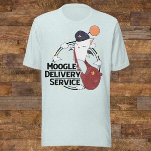 Moogle Delivery Service Tee | Final Fantasy Fan Art Game Merch