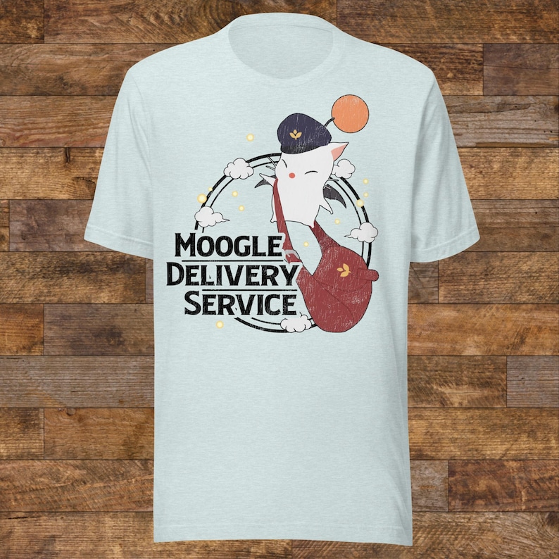 Moogle Delivery Service Tee | Final Fantasy Fan Art Game Merch