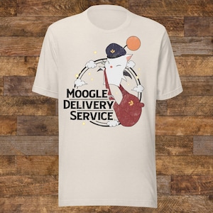Moogle Delivery Service Tee | Final Fantasy Fan Art Game Merch