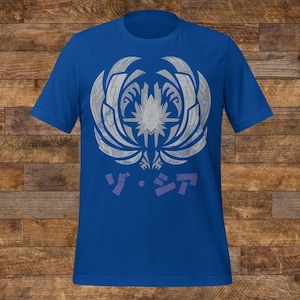 Zoh Shia T-Shirt | Monster Hunter Wilds Japanese Fan Art Unisex Gaming Merch