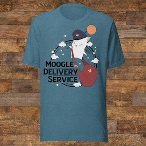Moogle Delivery Service Tee | Final Fantasy Fan Art Game Merch