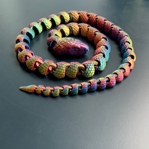 Articulated 3D Printed Snake Toy