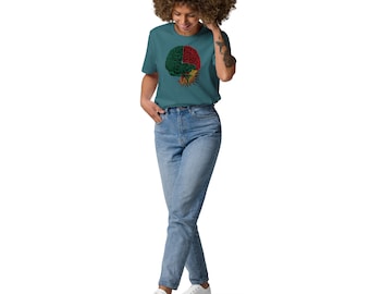 Pop Art Brain T-Shirt: Organic Cotton Neuroscience Tee