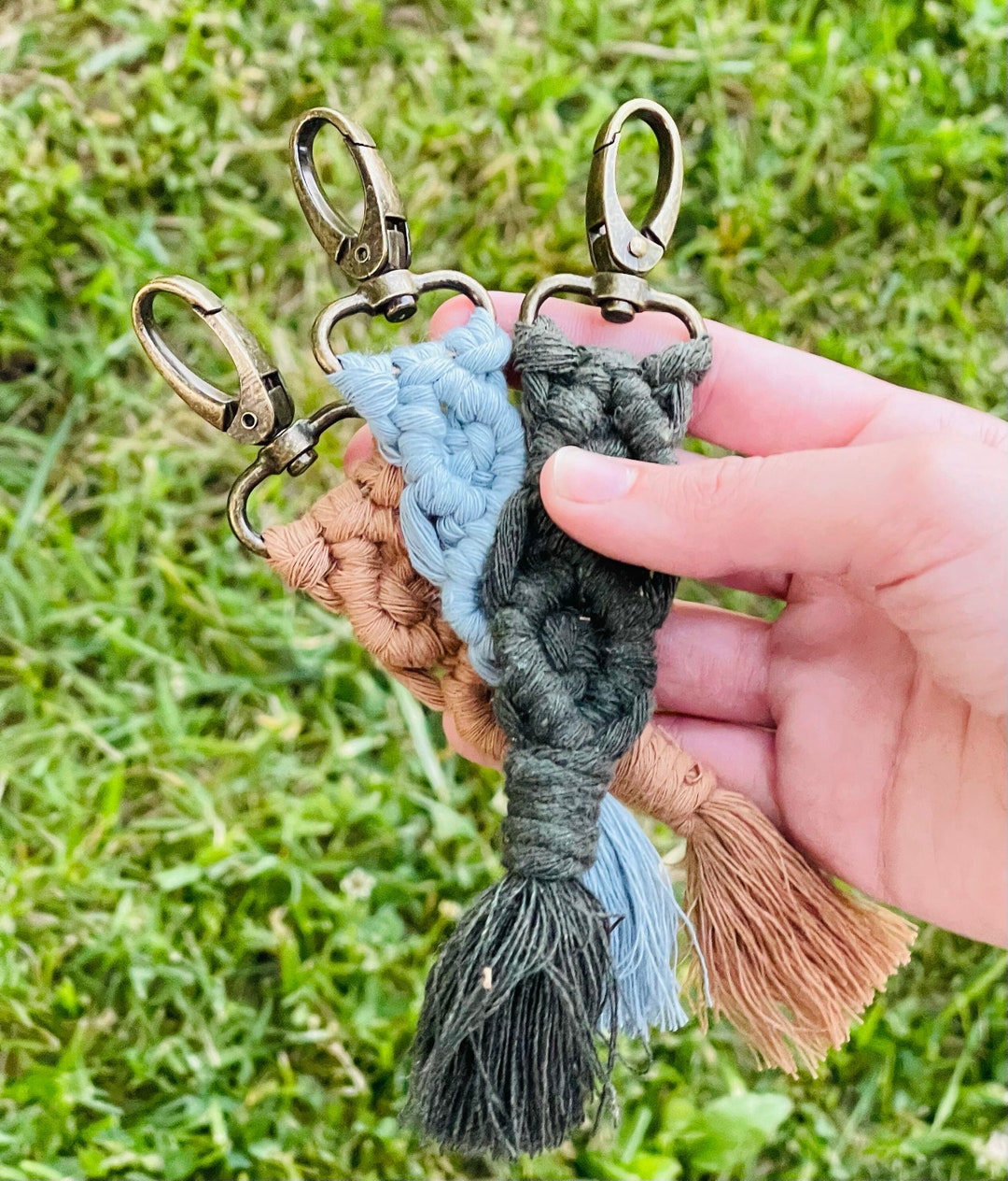ovy deci Carabiner Macrame Keychain 緊急LIVE本日受注販売をスタート