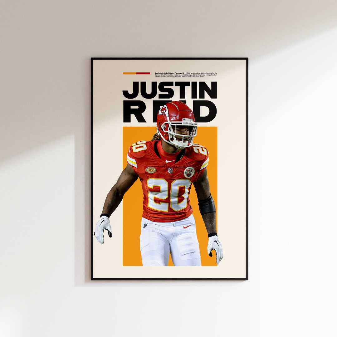 Justin Reid Print, Justin Reid Poster, Justin Reid Printable, Super ...