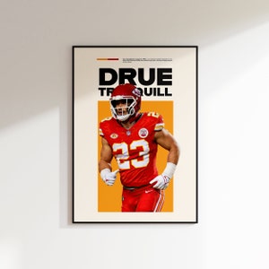 Drue Tranquill Print, Drue Tranquill Poster, Superbowl, Kansas City Chiefs, Kansas City Art, kc, Kansas City Dekor, Häuptlinge png