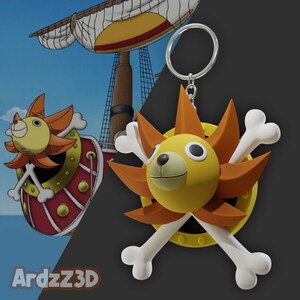 One Piece Vol 84 Manga Book Anime Inspired Keyring / Key Chain Duel Sided  Fan Print Sanji Grand Line Style