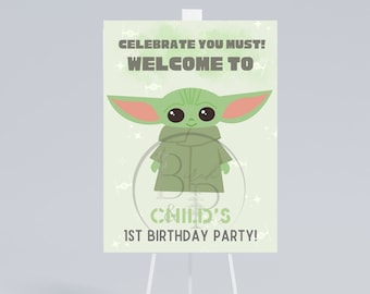 The Child is One First - welkomstbord