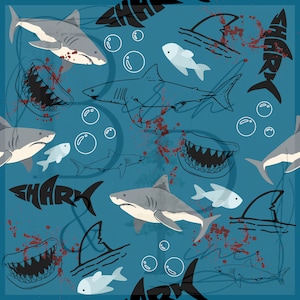 Shark Week Seamless File