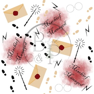 Wizarding Map Seamless File