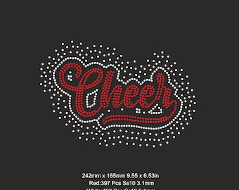 Plantilla de diseño de diamantes de imitación para animadoras SVG ss10, camisetas de animadoras para mujer SVG, transferencia de planchado de diamantes de imitación para animadoras SS10, archivo de corte SVG, plantilla de corte Cricut