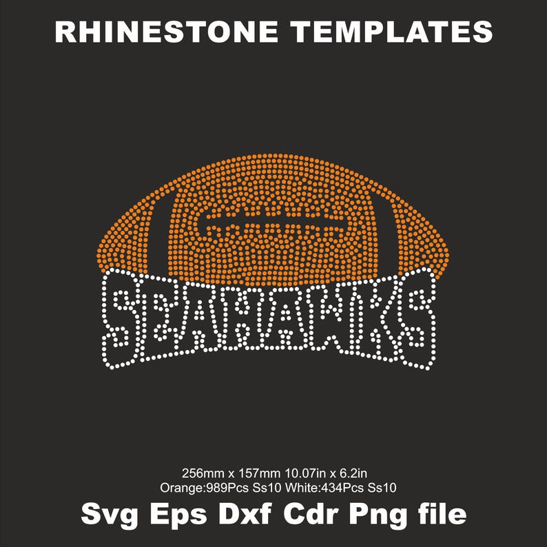 Seahawks Cheerleader Rhinestone Template Ss10 Svg, Seahawks Rhinestone ...