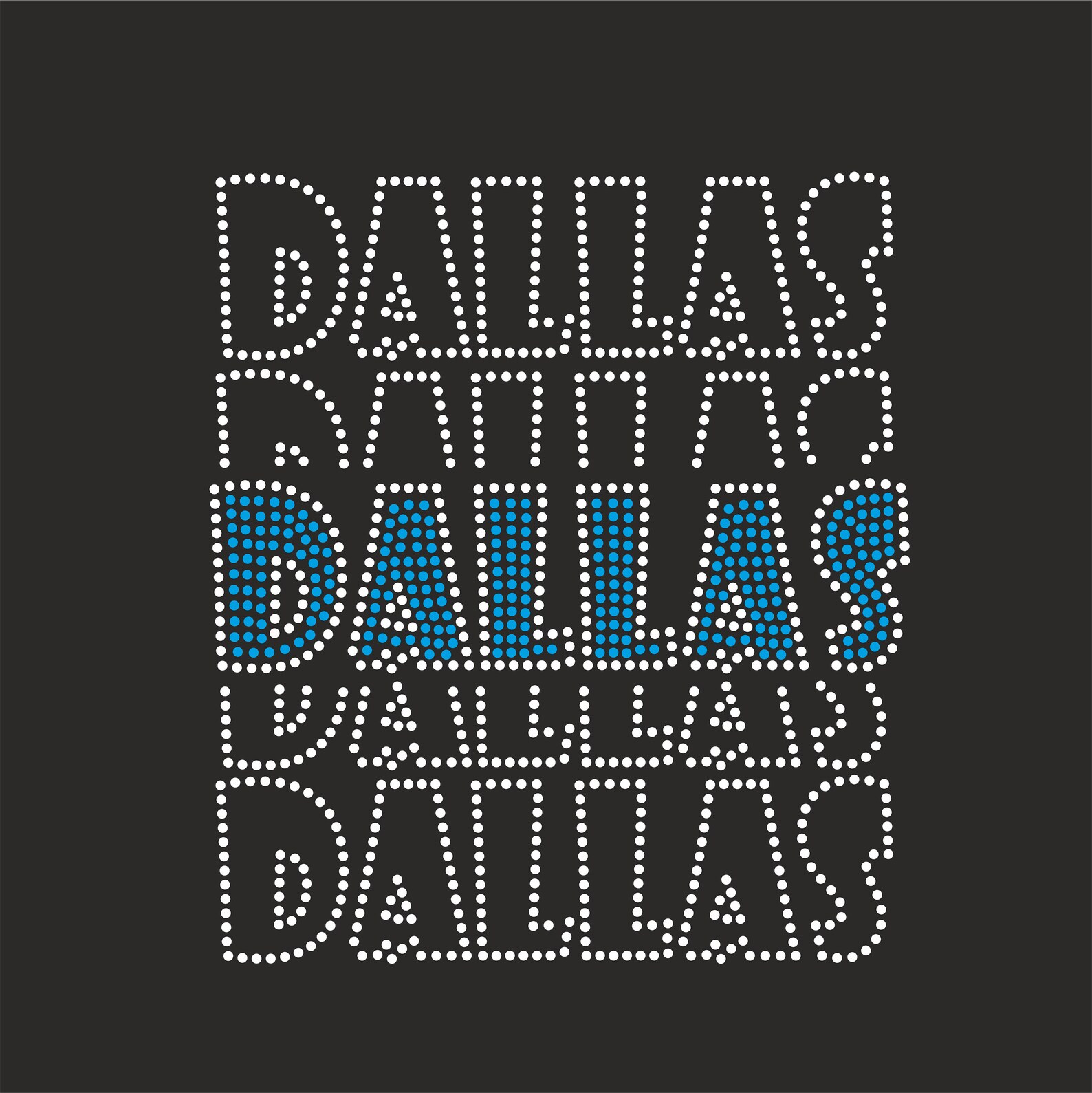 Dallas Rhinestone Template Svg Ss10, Mavericks Rhinestone Svg Dallas ...