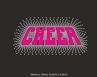 Plantilla de vinilo con diamantes de imitación para porras ss10 Svg, plantilla de transferencia de planchado con diamantes de imitación para porras, sujetador deportivo de vinilo con diamantes de imitación para porras, camisetas para niñas en formato SVG