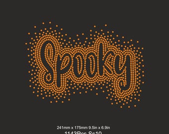 Plantillas Svg de diamantes de imitación espeluznantes SS10, diamantes de imitación espeluznantes, araña de Halloween con diamantes de imitación de Cricut, plantillas Svg SS10, diamantes de imitación Svg