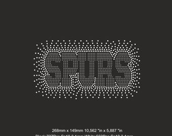 Basketball Spurs scatter Rhinestone template,Svg ss10 Rhinestone Template,Cheer Basketball Spurs Rhinestone template,Cricut templates svg