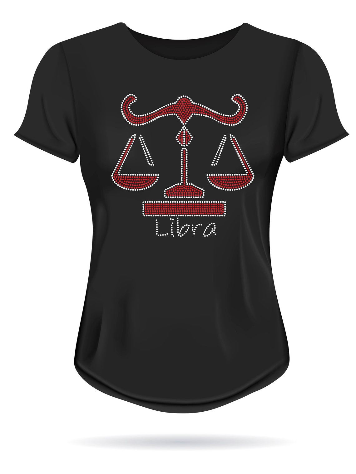 Libra Rhinestone Libra Horoscopes Rhinestone Template Iron on Transfer Zodiac Sign Ss10 ...