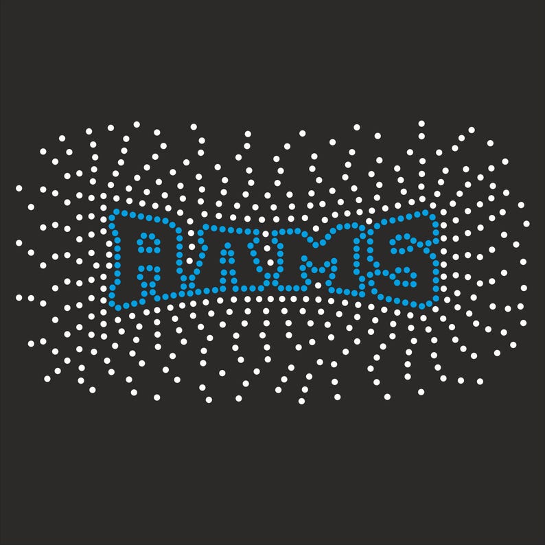 Rams Scattered Rhinestone Template,svg Rams Burst Football Ss10 ...