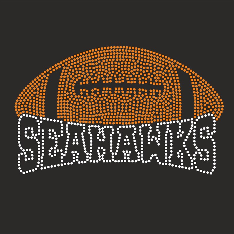 Seahawks Cheerleader Rhinestone Template Ss10 Svg, Seahawks Rhinestone ...