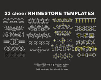 RhineStone Svg Template ss6 ss10 DOWNLOAD Rhinestone hot fix CUT TEMPLATE File in Svg, Eps, and dxf for cricut and silhouette
