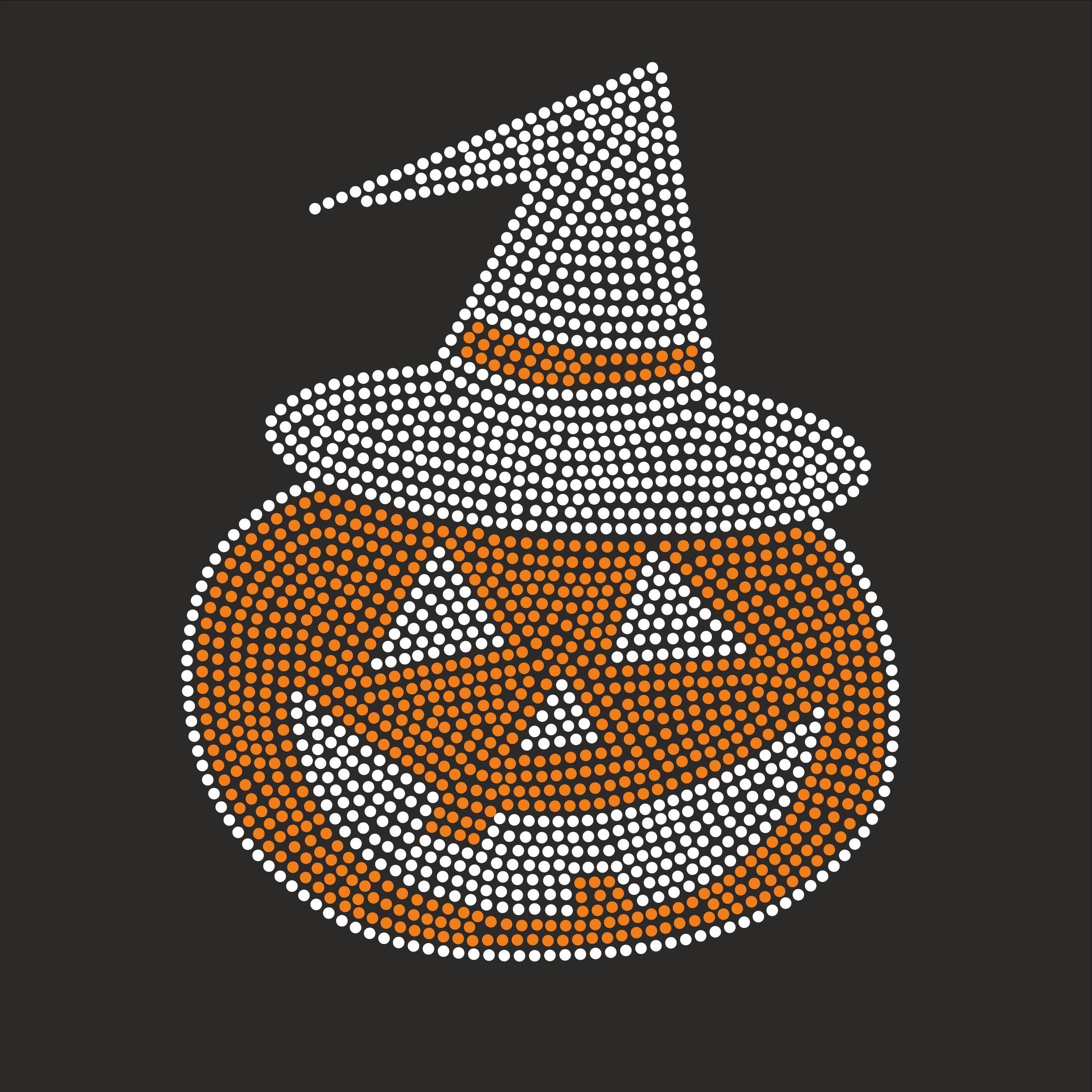 Pumpkin Ribbon Rhinestone Pumpkin Rhinestone Templates Svg Ss10, Halloween Svg Ss10,rhinestone ...